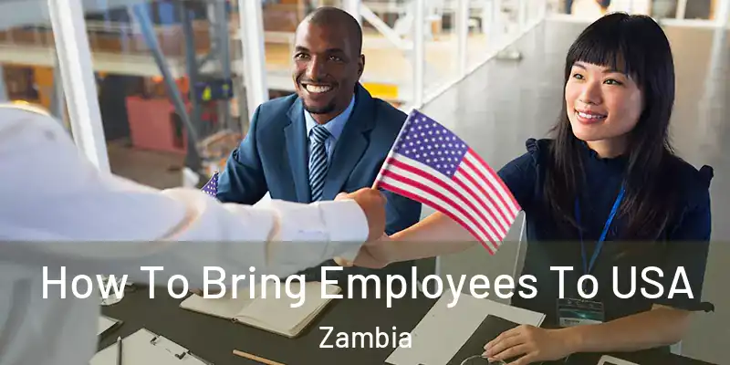 How To Bring Employees To USA Zambia
